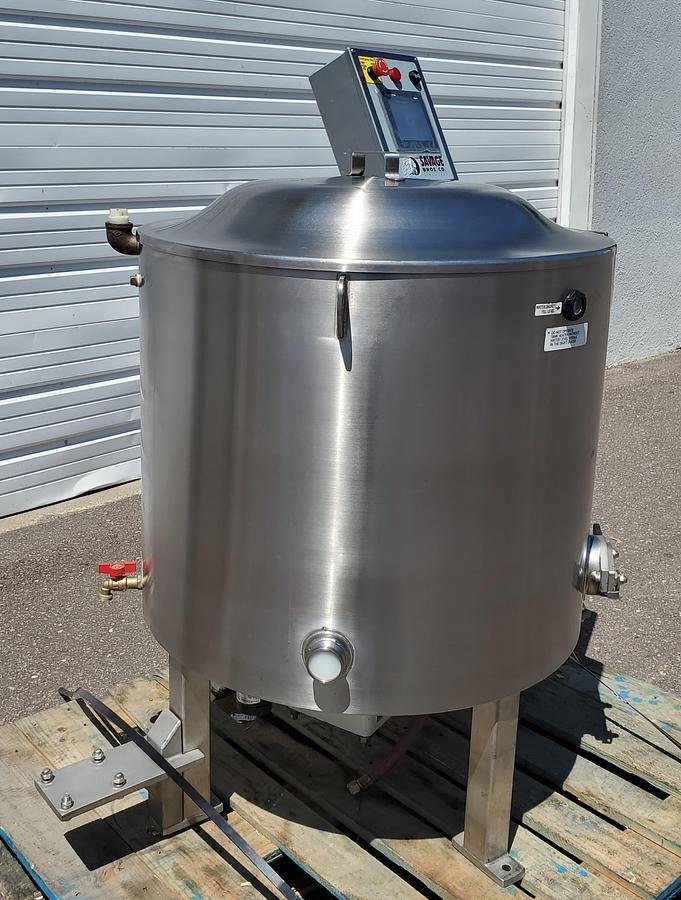 Used SAVAGE BROS 450 Lb Chocolate Melter Conditioner Tempering Machine Mixing Kettle