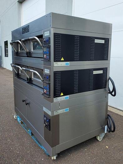 Used MORETTI FORNI Stone Hearth Double Pizza and Bakery Oven with PROOFER