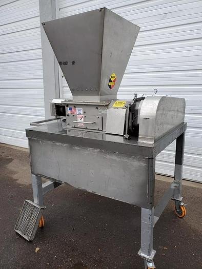 Used SCOTT EQUIPMENT Co Model CR12x12 Stainless Steel Frozen Food Clumps Crusher