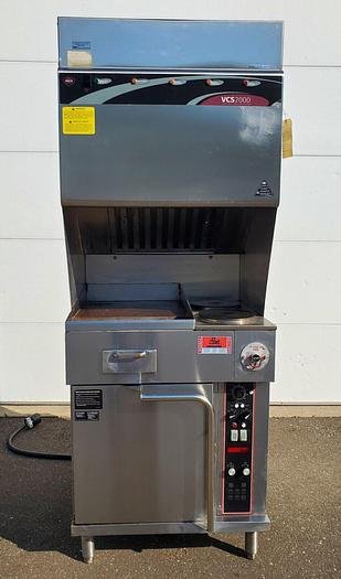 Used WELLS VSC2000 WVOC-2HFG Ventless Range w/ Oven, Griddle & Hot Plates