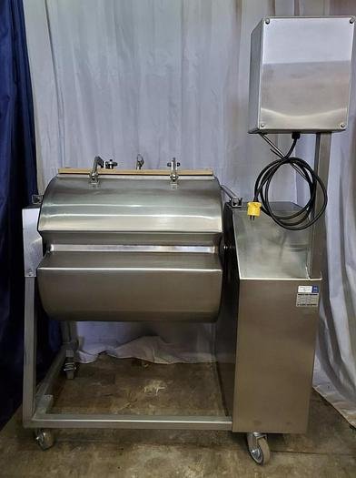 Used DANIELS DVTS-200 Meat Vacuum Tumbler Marinator 200 LB