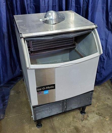Used Ice-O-Matic ICEU220HA Half Cube Undercounter Ice Machine 238 LB
