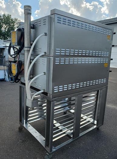 Used WIESHEU EBO68L 4 Deck BAKERY Oven With Steam Injection