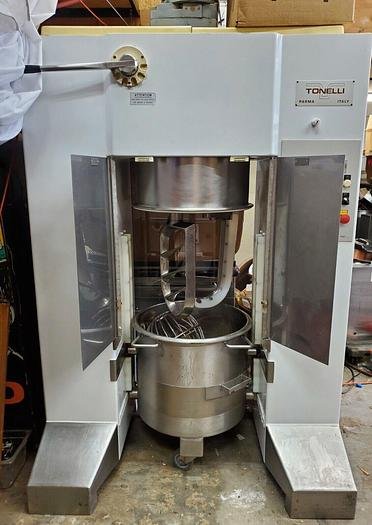 Used TONELLI Planetary Dough Mixer 120 quarts