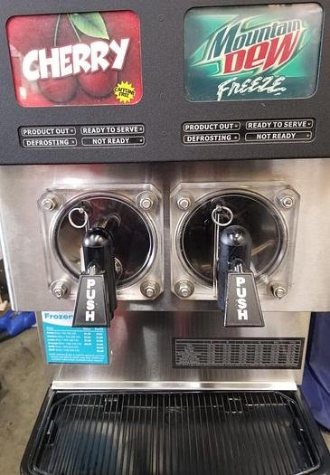 Used FBD 772 Multi Flavor FROZEN Beverage Slushy and Drink DISPENSER