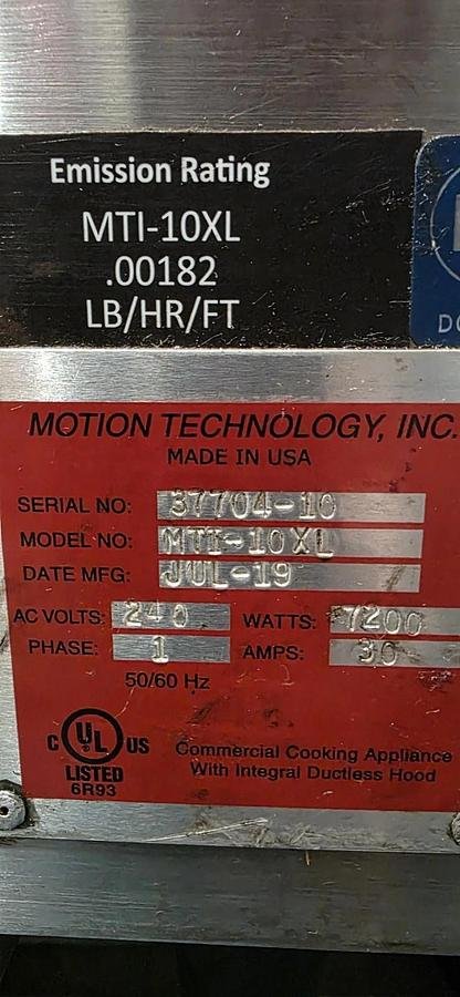 Used AUTOFRY MTI-10XL Fryer