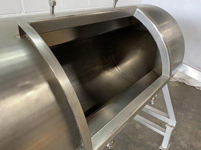 Used SIPROMAC 500 LB MEAT VACUUM TUMBLER