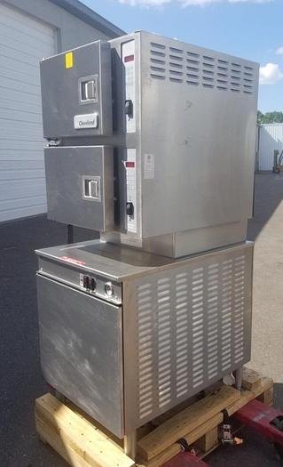 Used CLEVELAND 24CEM48 Convection STEAMER with BOILER BASE
