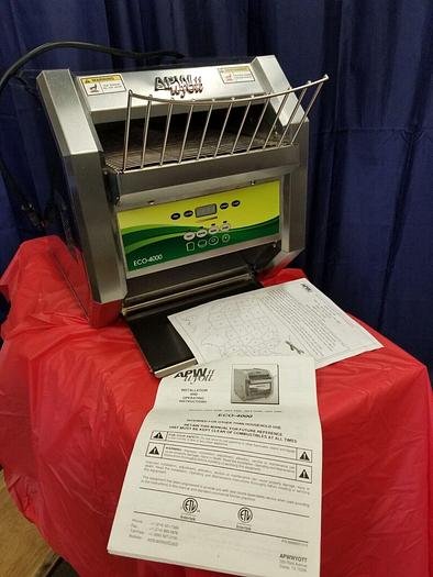 NEW Radiant Conveyor Toaster OVEN APW Wyatt ECO4000-350E