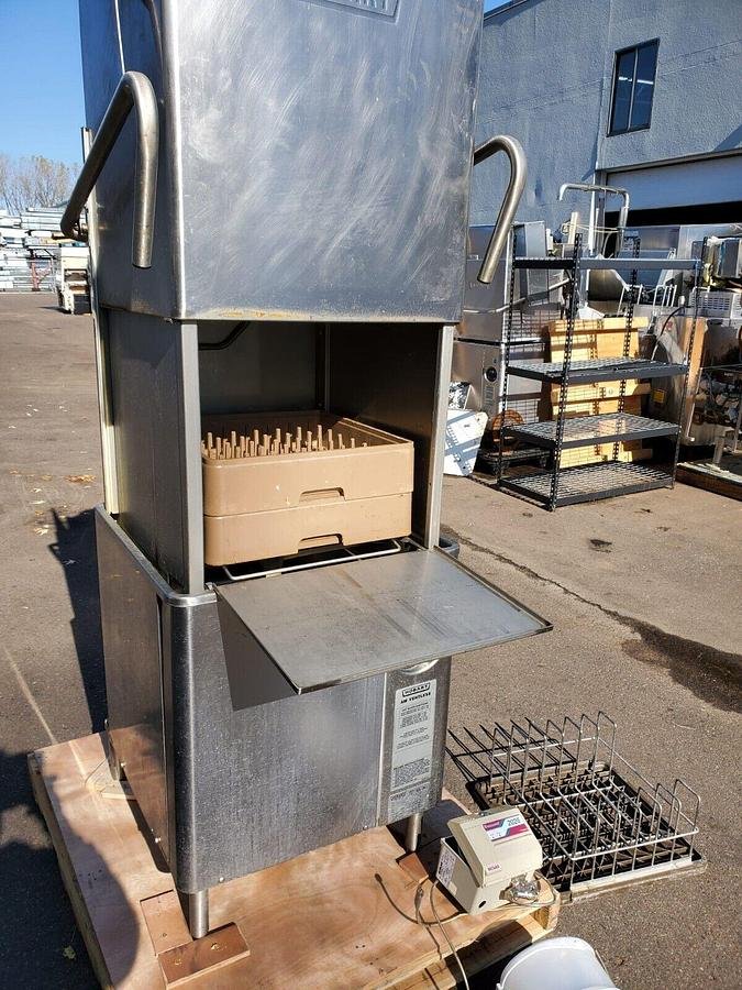 Used HOBART AM15VLT Ventless TALL PAN WASHER with BOOSTER