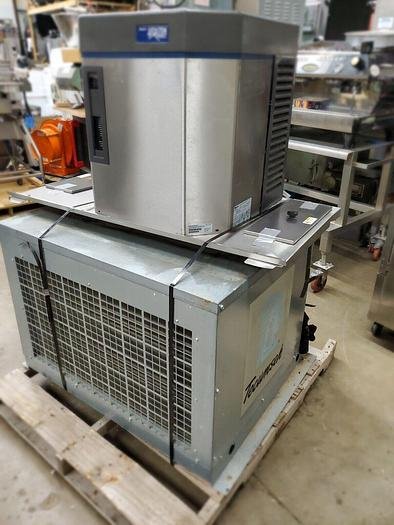 Used FOLLETT 1000 LB Chewblet Ice Maker + FOLLETT  700LB Ice Storage Bin + Condenser