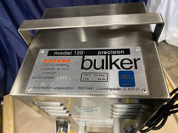 Used HOLLYMATIC 120 Precision Bulker