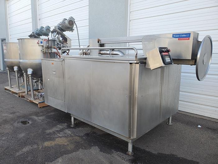 Used CapKold Water Jet Sous Vide Cooker Chiller and 2 GROEN INA/2-100 Kettles